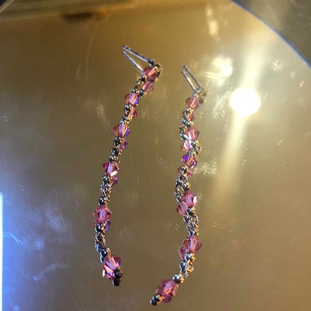 Pink Earrings
